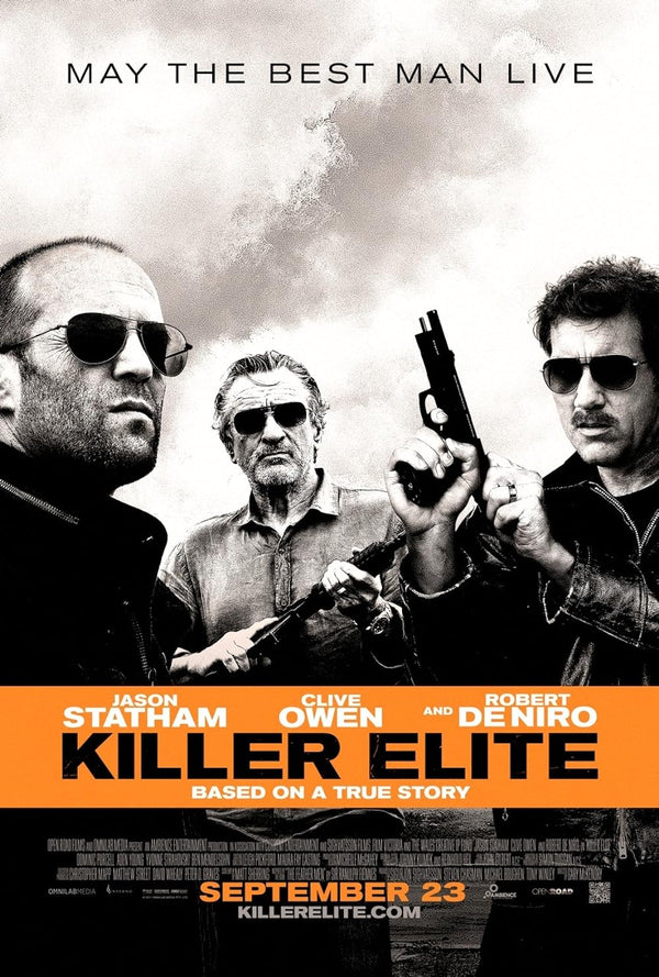 Killer Elite (2011) Action Crime Thriller Movie Poster Movie Poster | Film Wall Art Print