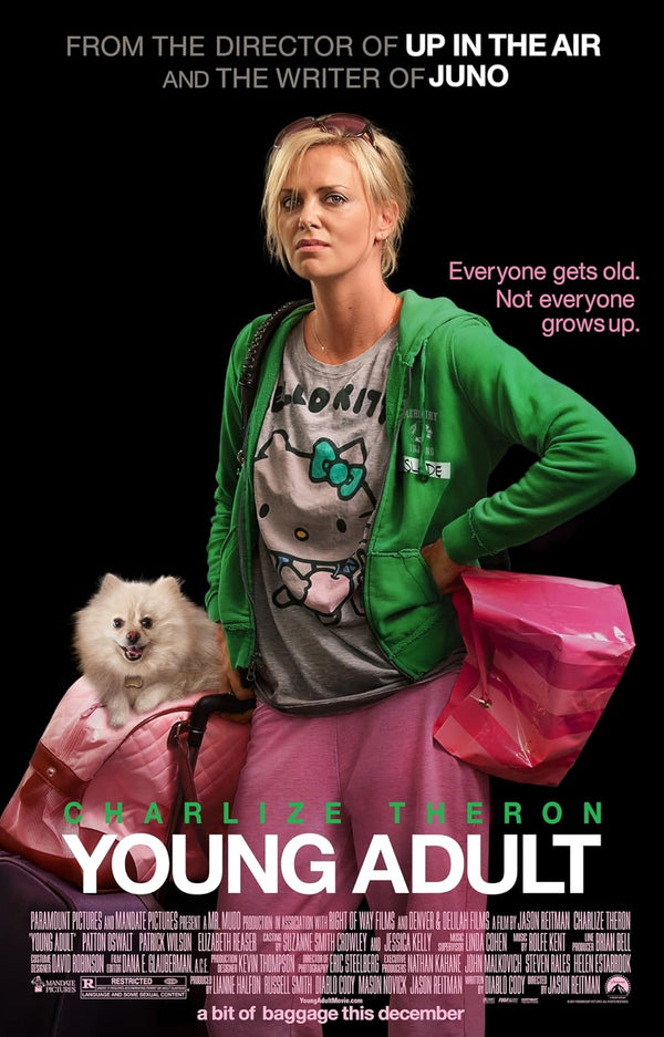 Young Adult Movie (2011) - Comedy Drama Review Movie Poster | Film Wall Art Print