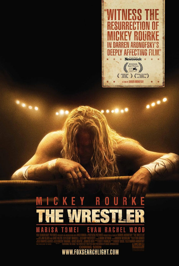 Wrestler (2008) - Raging Against the Machine, Drama & Sport Film Movie Poster | Film Wall Art Print