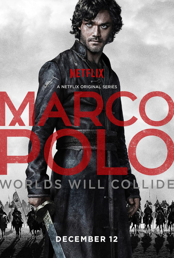 Marco Polo TV Series: Action, Adventure, Drama | Watch Online Movie Poster | Film Wall Art Print