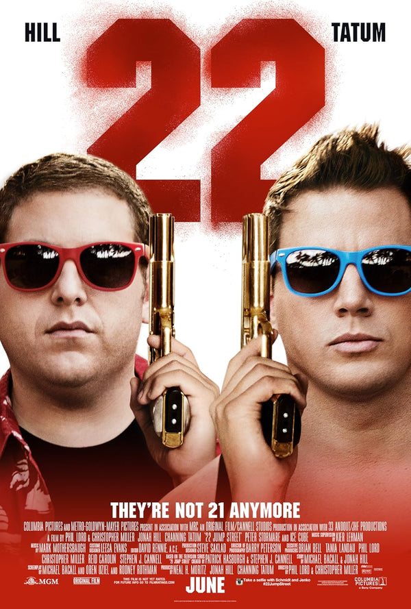 22 Jump Street Movie Poster - Official Artwork & Design Movie Poster | Film Wall Art Print