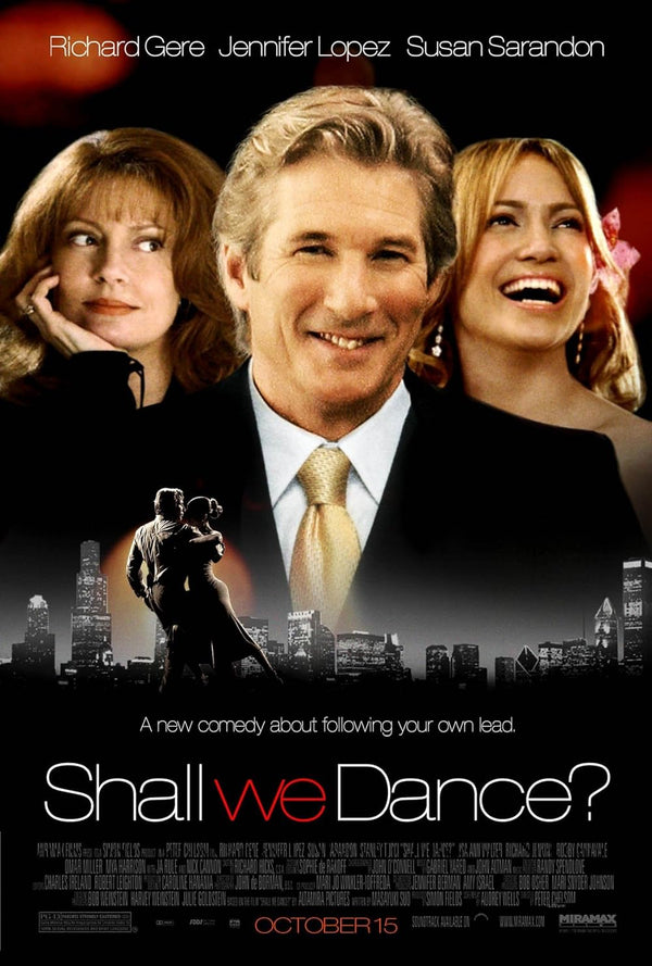 Shall We Dance (2004) - Romantic Comedy & Music Drama Poster Movie Poster | Film Wall Art Print