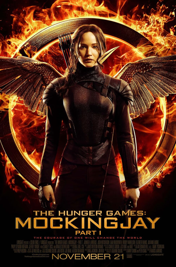 Hunger Games Mockingjay Part One Poster (2014) Movie Poster | Film Wall Art Print