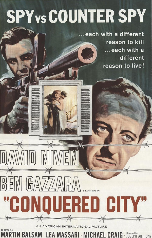 Conquered City (1962) – Drama, War Movie Poster Movie Poster | Film Wall Art Print