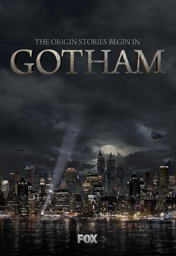Gotham TV Series - Action, Crime, Drama Thrills Movie Poster | Film Wall Art Print