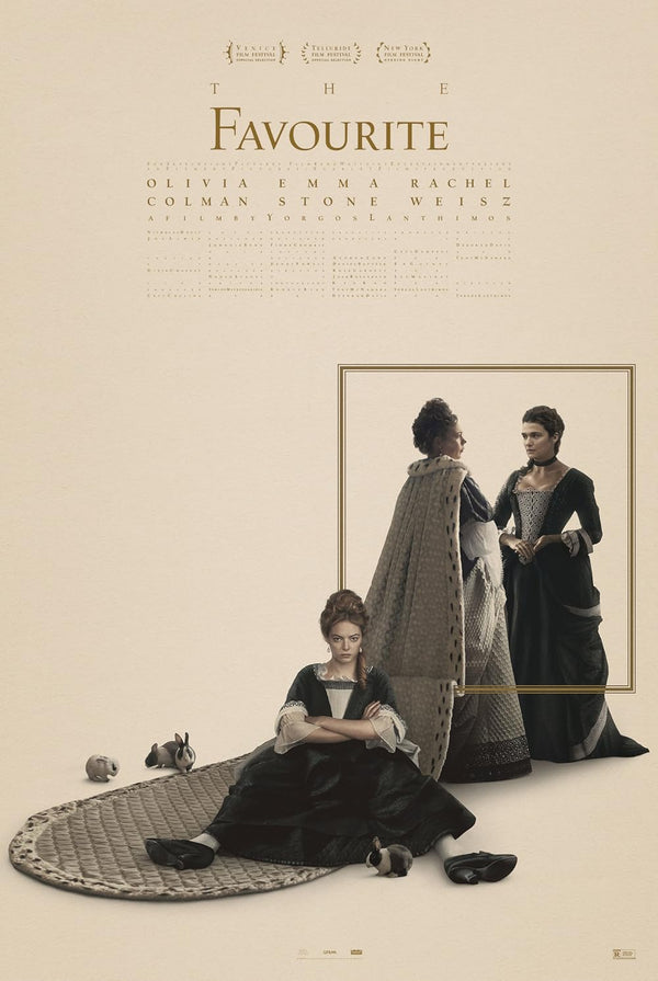 The Favourite Movie Poster - Olivia Colman, Emma Stone, Rachel Weisz Movie Poster | Film Wall Art Print