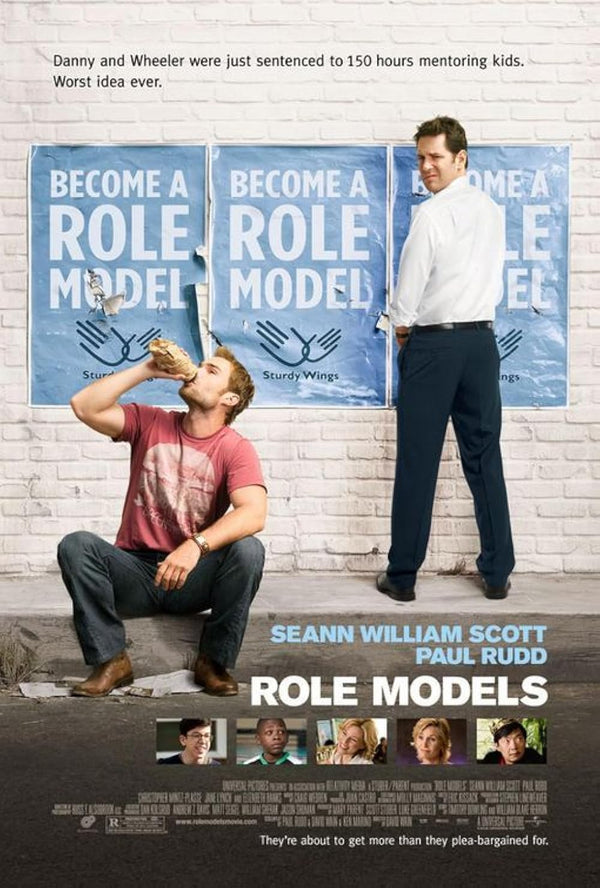 Role Models (2008) - Hilarious Comedy Movie Poster Movie Poster | Film Wall Art Print