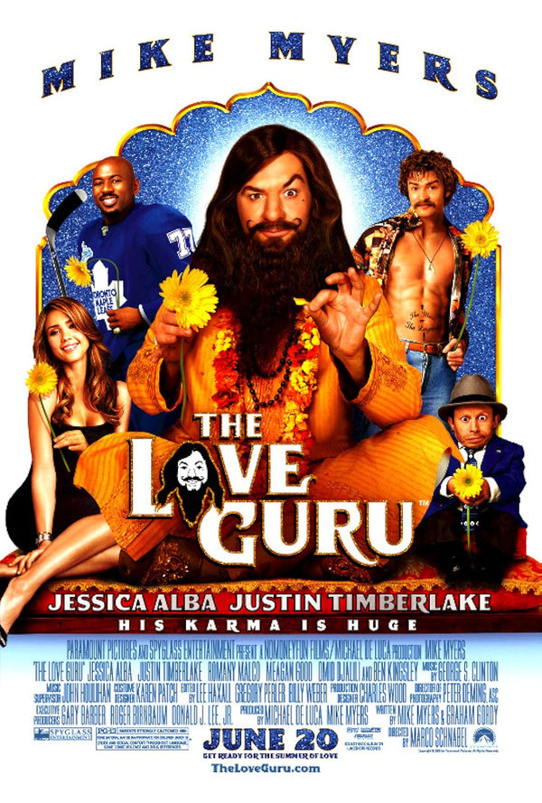 The Love Guru Movie Poster - Mike Myers Comedy Film Art Movie Poster | Film Wall Art Print