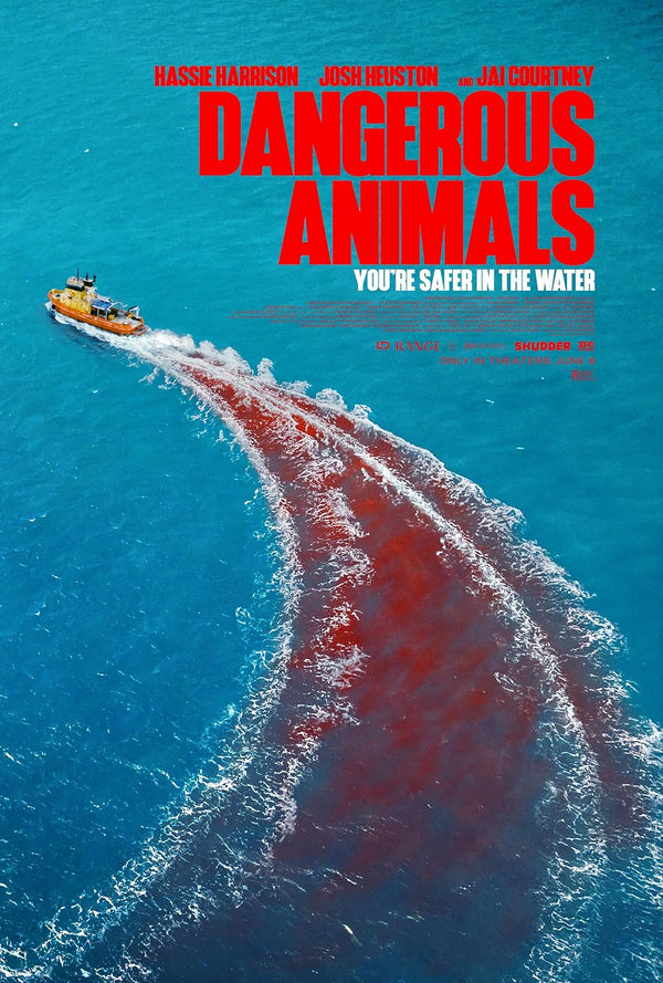Dangerous Animals 2025 Horror Thriller Poster Movie Poster | Film Wall Art Print