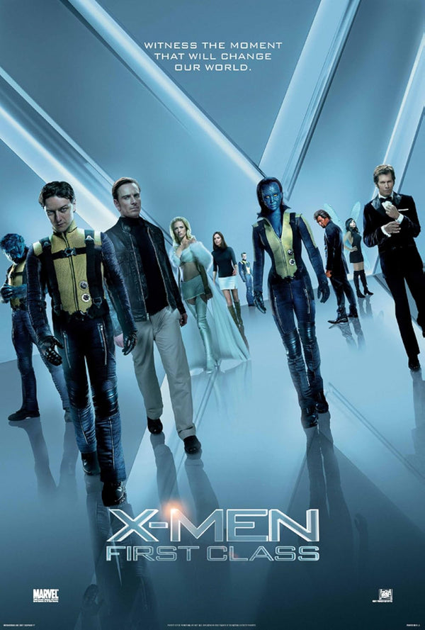 X-Men: First Class (2011) Action Sci-Fi Movie Poster Movie Poster | Film Wall Art Print