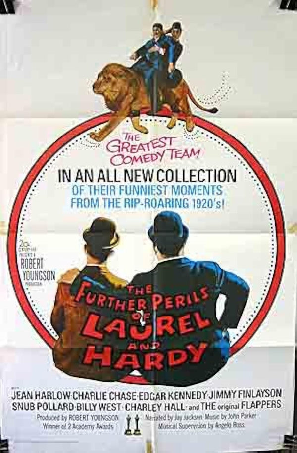 Further Perils of Laurel and Hardy (1967) - Hilarious Documentary Comedy for Families Movie Poster | Film Wall Art Print