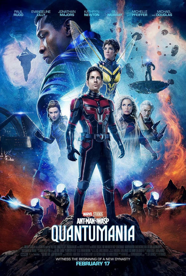 Ant-Man and the Wasp: Quantumania (2023) Movie Poster | Film Wall Art Print