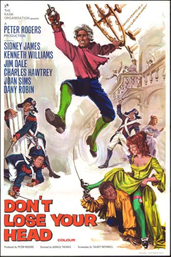 Carry on Pimpernel (1967) Action Adventure Comedy Movie Poster Movie Poster | Film Wall Art Print