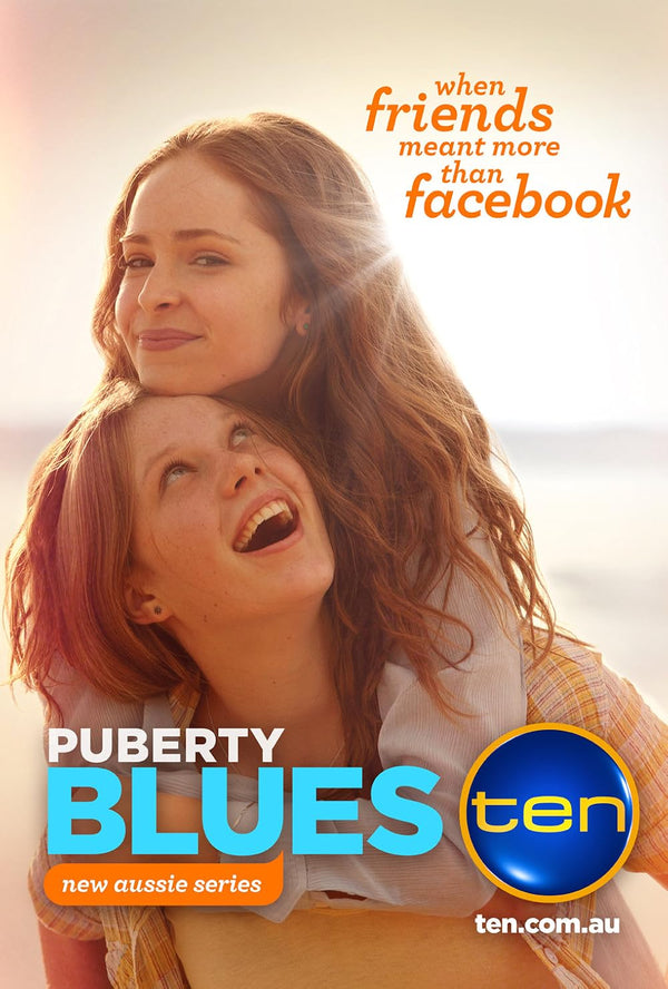 Puberty Blues TV Series: A Hilarious and Heartfelt Drama Movie Poster | Film Wall Art Print