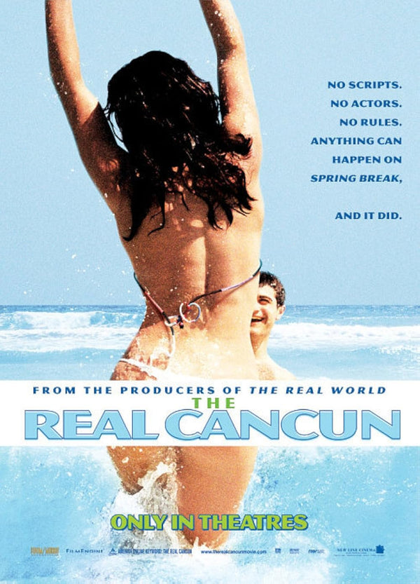 Real Cancun (2003) Documentary | Watch Online Movie Poster | Film Wall Art Print
