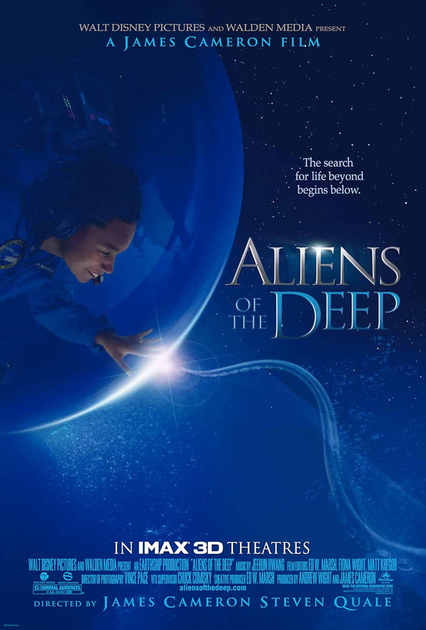 Aliens of the Deep (2005) - Family Documentary Movie Poster Movie Poster | Film Wall Art Print