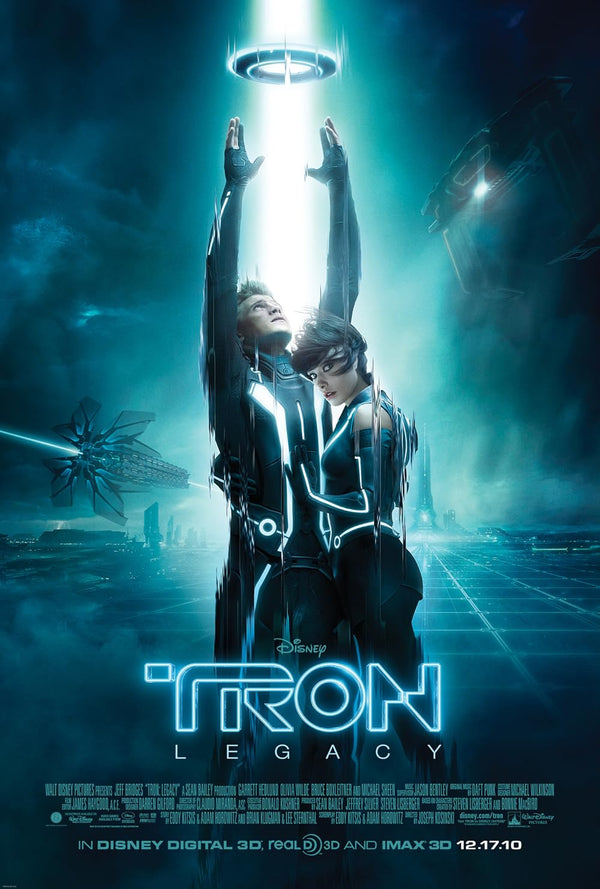 Tron Legacy Movie Poster | Official Sci-Fi Film Artwork Movie Poster | Film Wall Art Print