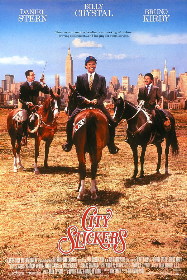 City Slickers (1991) - Comedy Western Movie Poster Movie Poster | Film Wall Art Print