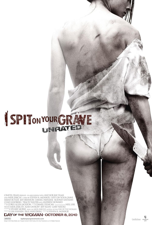 I Spit On Your Grave (2010) - Dark Revenge Horror Thriller Movie Poster | Film Wall Art Print