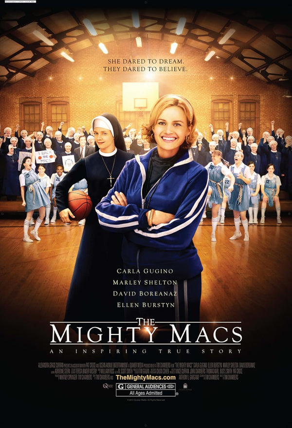 Mighty Macs (2009) - Inspirational Sports Drama Movie Poster Movie Poster | Film Wall Art Print