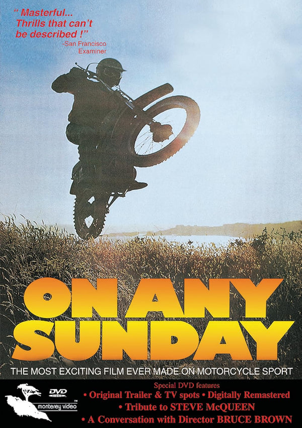 On Any Sunday (1971) - Iconic Sport Documentary Poster Movie Poster | Film Wall Art Print
