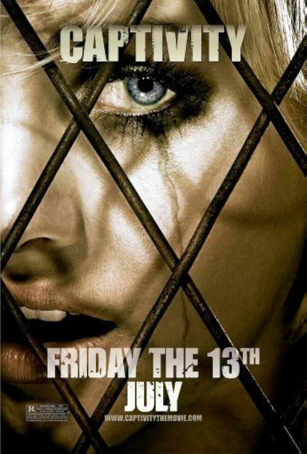 Captivity (2007) Movie Poster – Crime, Horror, Mystery Thriller Movie Poster | Film Wall Art Print