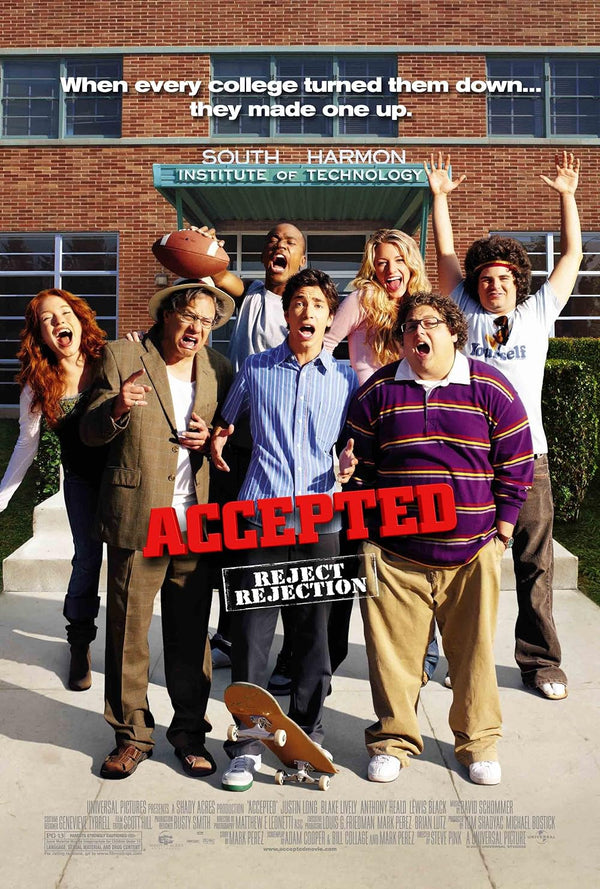 Accepted (2006) - Hilarious College Comedy Poster Movie Poster | Film Wall Art Print