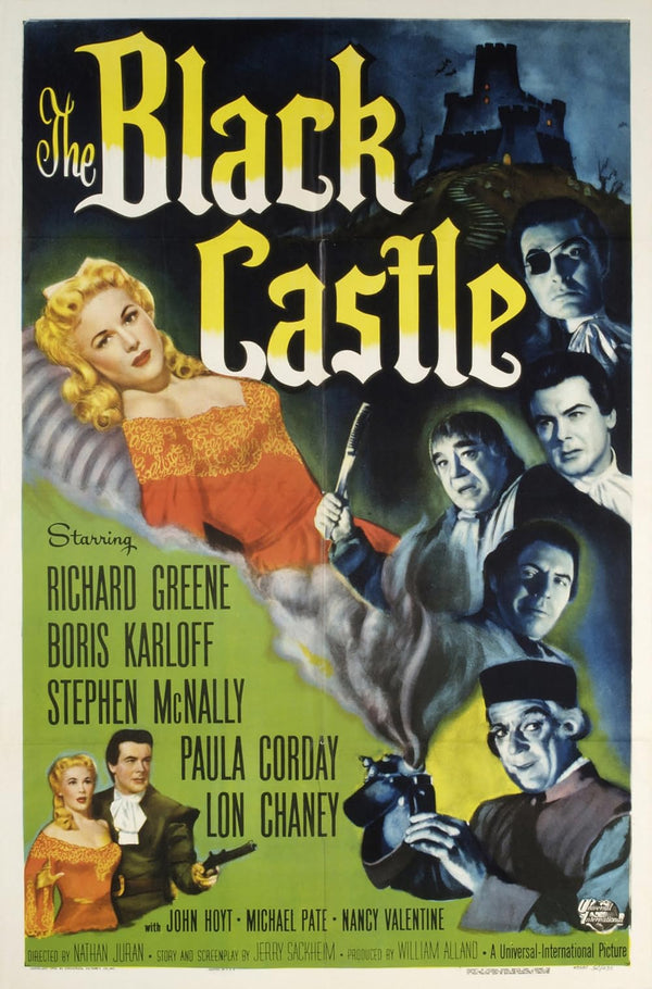 Black Castle (1952) – Classic Adventure Horror Movie Poster Movie Poster | Film Wall Art Print
