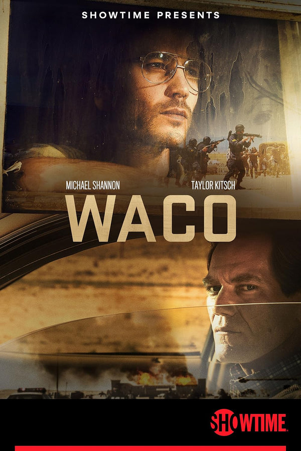 Waco TV Series: Crime, Drama & History on the Waco Siege Movie Poster | Film Wall Art Print