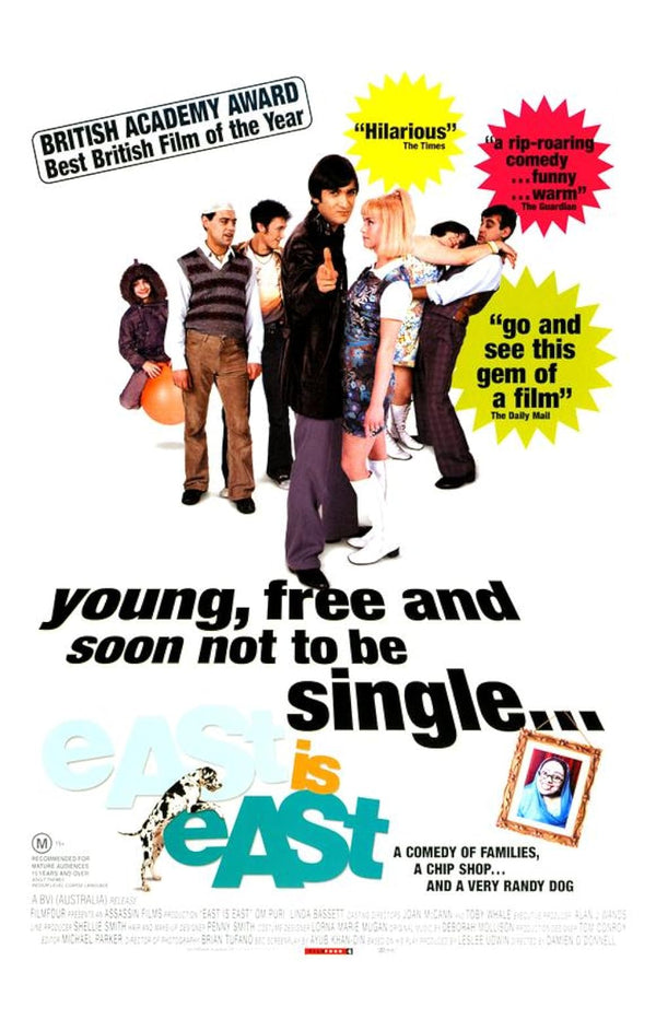 East Is East (1999) Movie Poster - High Quality Print Movie Poster | Film Wall Art Print