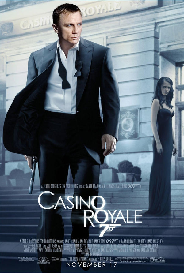 Casino Royale Movie Poster - James Bond 007 Art Print Movie Poster | Film Wall Art Print