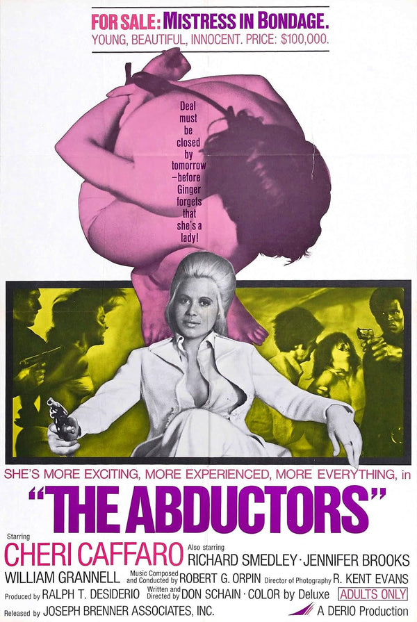 Abductors (1972) - Action Drama Movie Poster Movie Poster | Film Wall Art Print