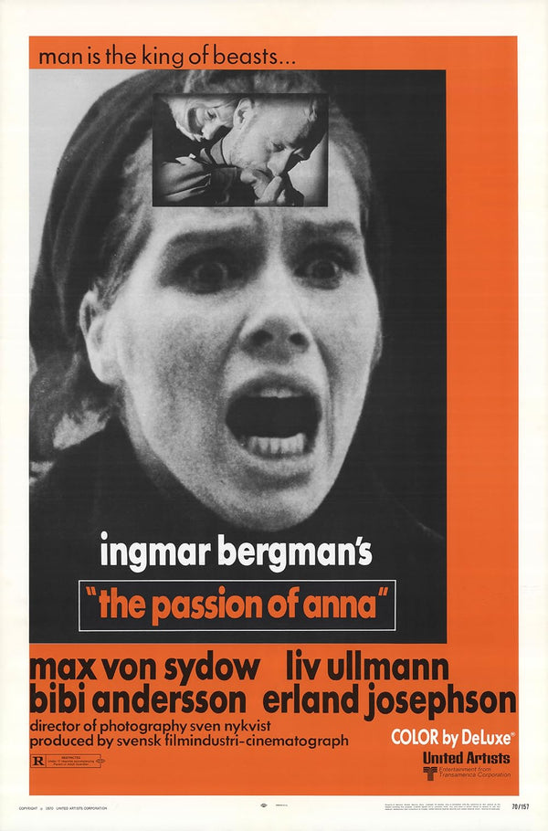 Passion of Anna (1969) – Timeless Drama Poster Movie Poster | Film Wall Art Print