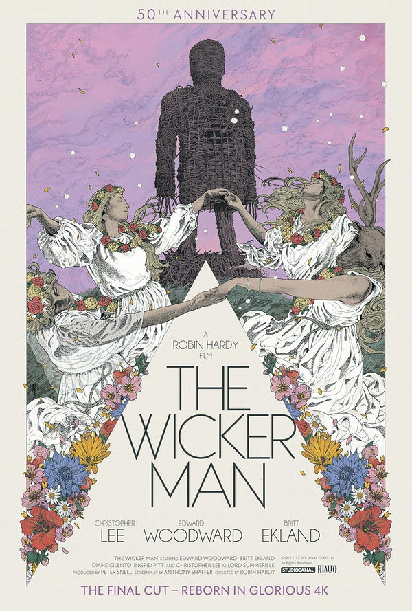 The Wicker Man (1973) – Classic Horror Movie Poster Movie Poster | Film Wall Art Print
