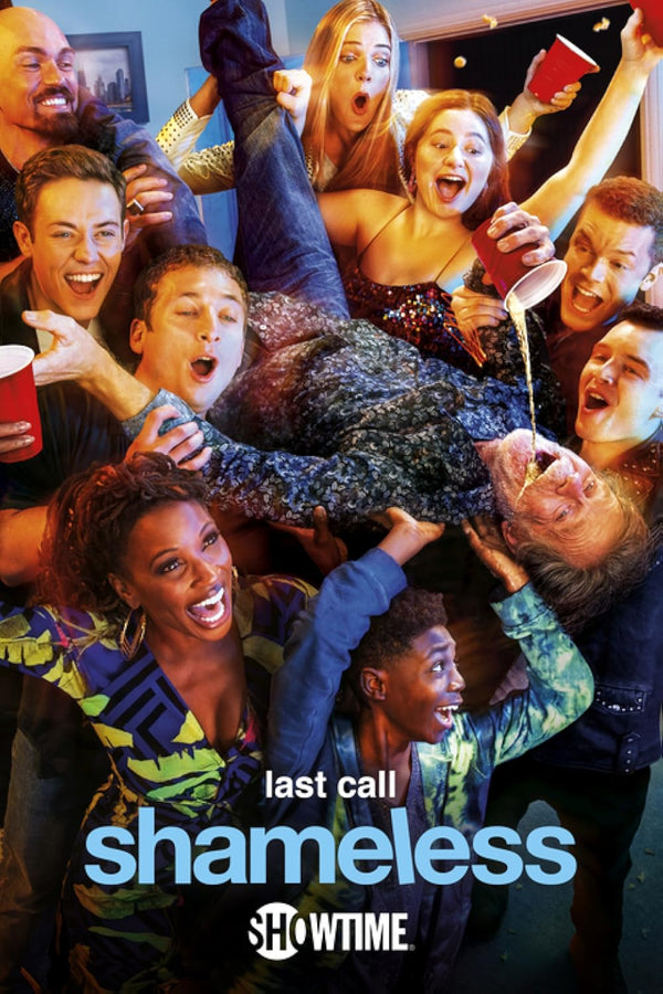Shameless TV Series: Dark Comedy & Drama | Watch Online Movie Poster | Film Wall Art Print