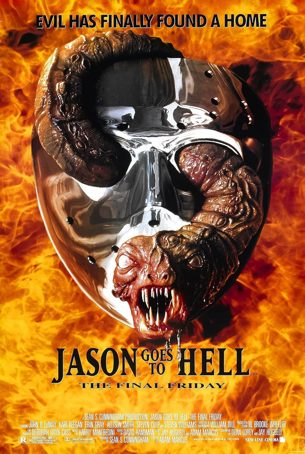 Jason Goes to Hell: The Final Friday Horror Fantasy Poster Movie Poster | Film Wall Art Print