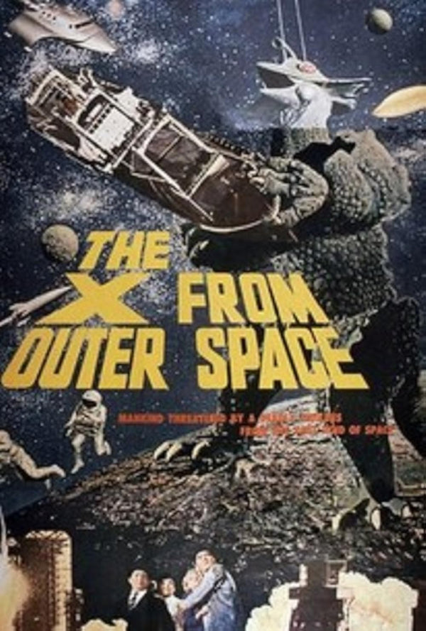 X From Outer Space: Action Sci-Fi Thriller [2023] Movie Poster | Film Wall Art Print