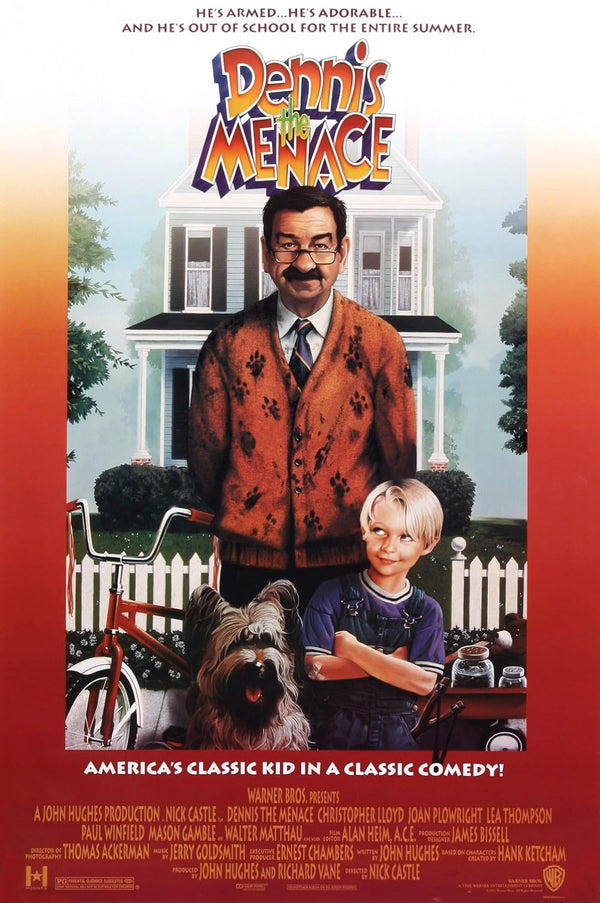 Dennis the Menace (1993) - Family Comedy Movie Poster Movie Poster | Film Wall Art Print