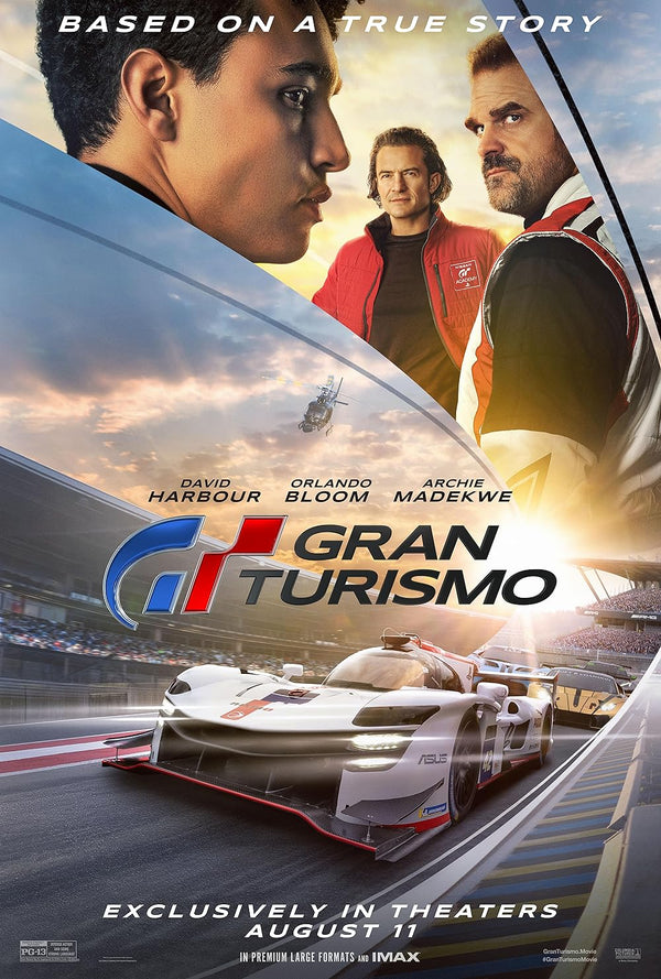 Gran Turismo (French) 2023: Action Adventure Drama Movie Poster Movie Poster | Film Wall Art Print