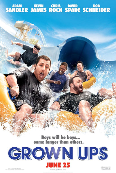 Grown Ups (2010) Movie Poster – Comedy, Fun & Laughter Movie Poster | Film Wall Art Print
