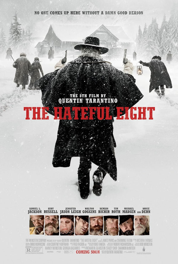The Hateful Eight Movie Poster - Quentin Tarantino Western Movie Poster | Film Wall Art Print