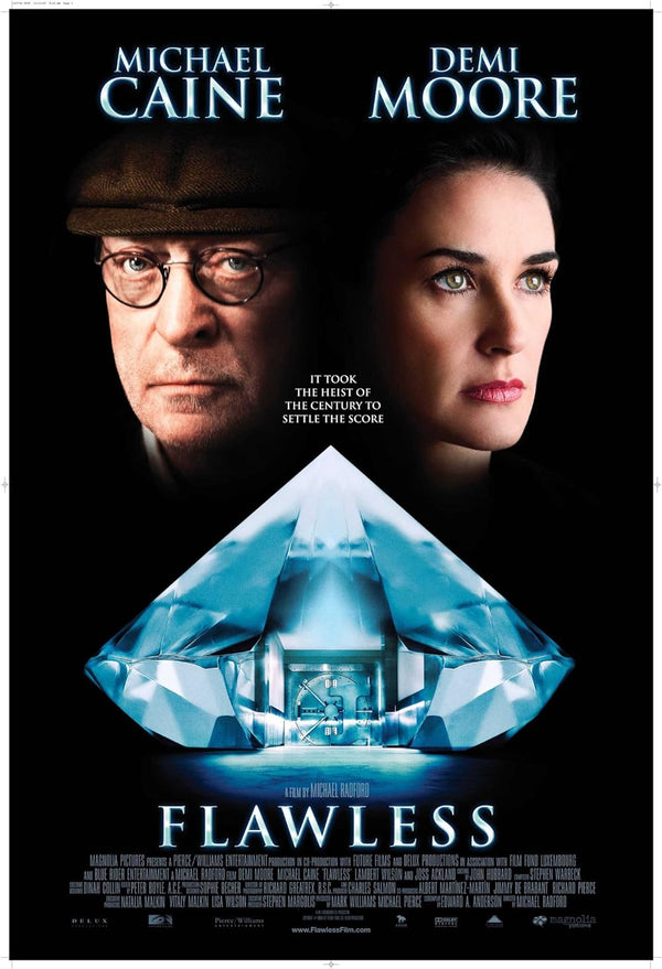 Flawless (2007) - Crime Drama Thriller Movie Poster Movie Poster | Film Wall Art Print