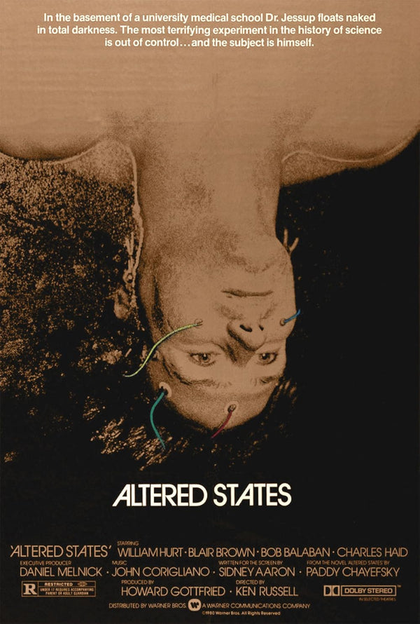 Altered States (1980) – Horror Sci-Fi Thriller Poster Movie Poster | Film Wall Art Print