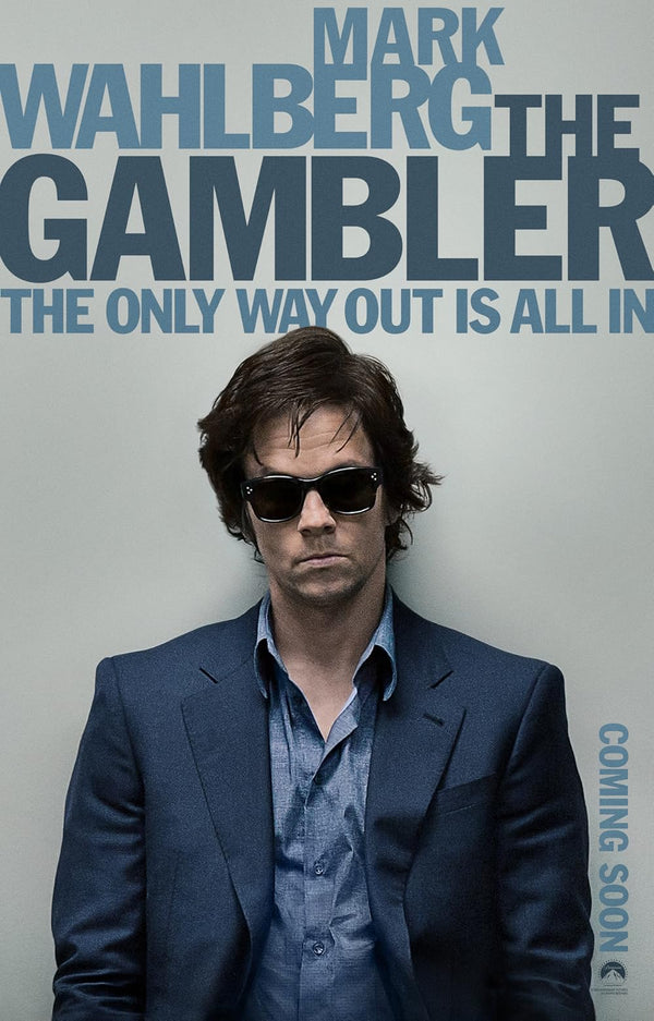 Gambler (2014) - Crime Thriller Drama Movie Movie Poster | Film Wall Art Print