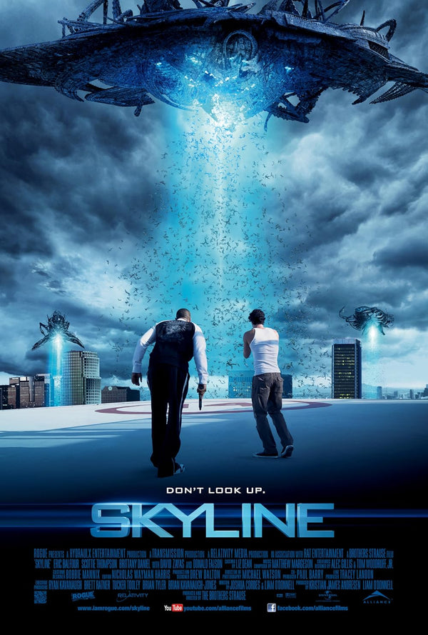 Skyline Movie Poster - Sci-Fi Alien Invasion Film Art Movie Poster | Film Wall Art Print