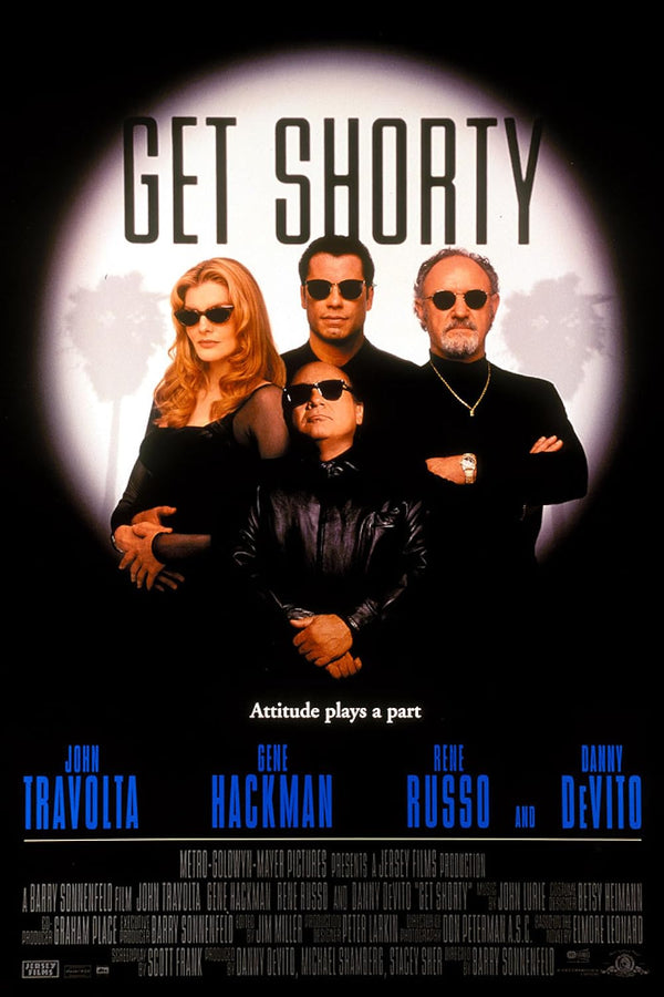 Get Shorty (1995) - Comedy Crime Thriller Movie Poster Movie Poster | Film Wall Art Print