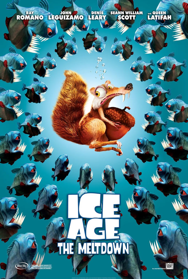 Ice Age: The Meltdown (2006) - Animated Adventure Comedy Movie Poster | Film Wall Art Print