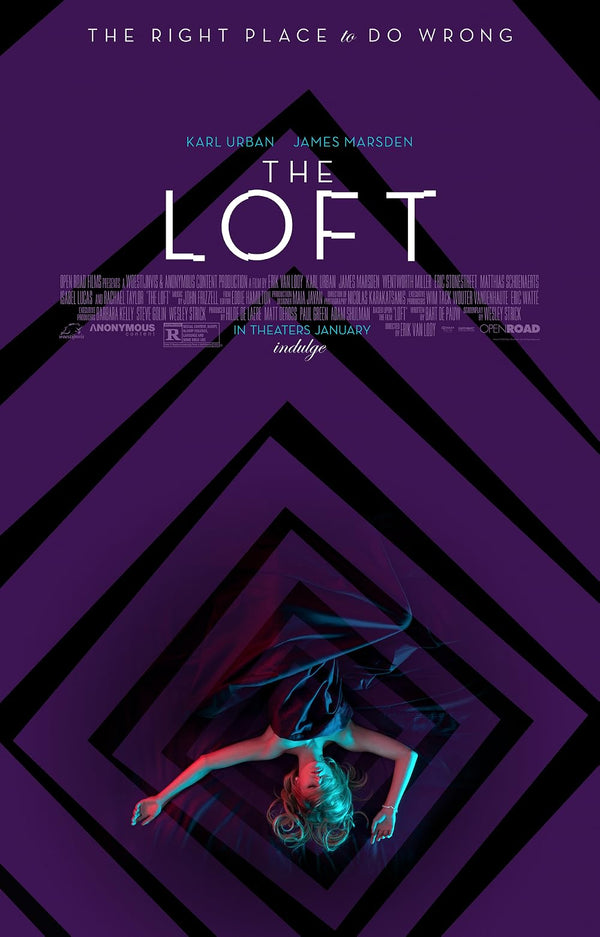 Loft (2014) - A Thrilling Mystery Romance | Watch Online Movie Poster | Film Wall Art Print