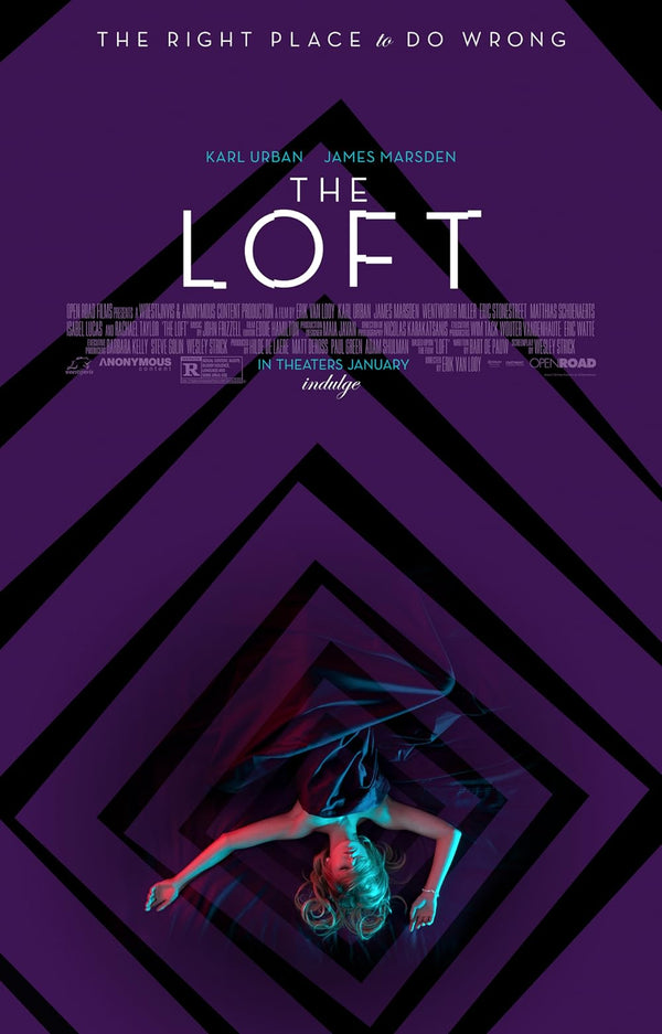 Loft (2014) - Tense Mystery Romance Thriller Movie Poster | Film Wall Art Print