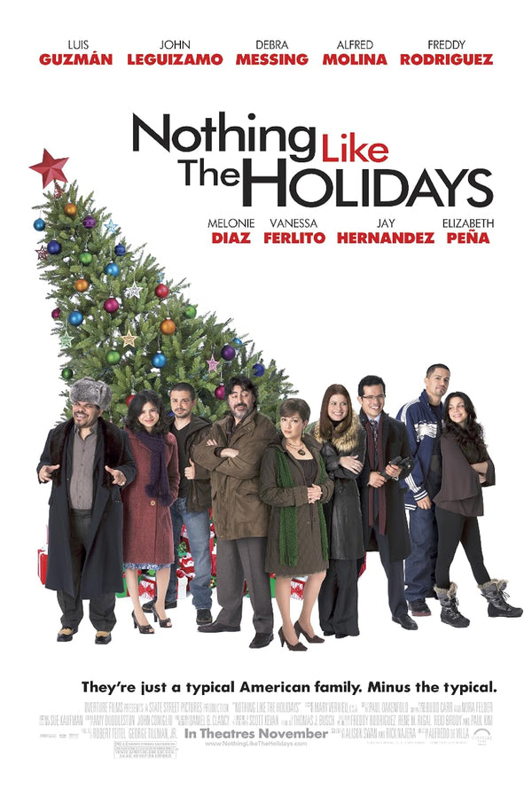 Nothing Like the Holidays (2008) - Heartwarming Comedy-Drama-Romance Movie Poster Movie Poster | Film Wall Art Print